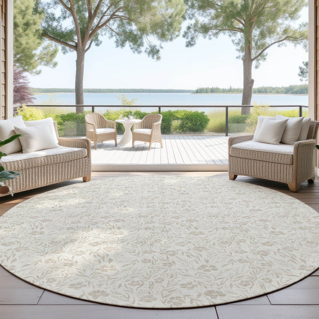 Dalyn Soft Essentials SE4 Linen Rug outdoor lifestyle image