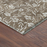 Dalyn Soft Essentials SE4 Mocha Rug corner detail