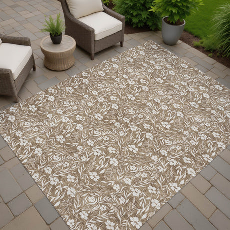 Dalyn Soft Essentials SE4 Mocha Rug outdoor lifestyle image