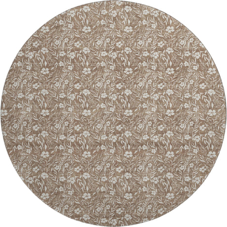 Dalyn Soft Essentials SE4 Mocha Rug round rug