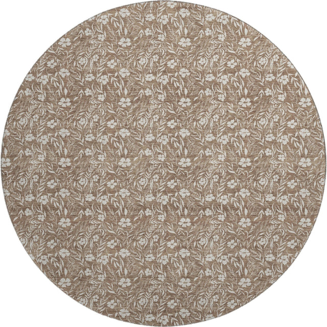 Dalyn Soft Essentials SE4 Mocha Rug round rug