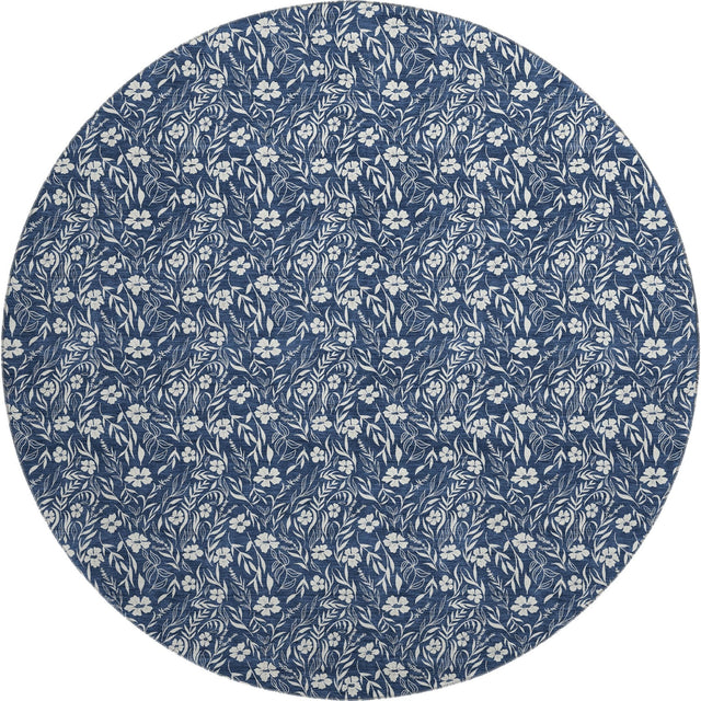 Dalyn Soft Essentials SE4 Navy Rug round rug