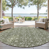 Dalyn Soft Essentials SE4 Olive Rug outdoor lifestyle image