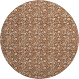 Dalyn Soft Essentials SE4 Paprika Rug round rug