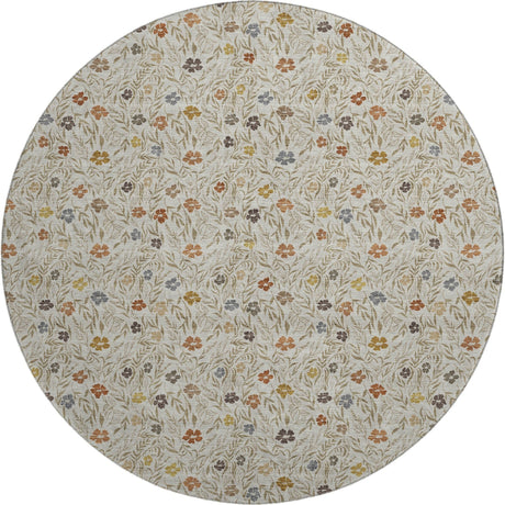 Dalyn Soft Essentials SE4 Pearl Rug round rug