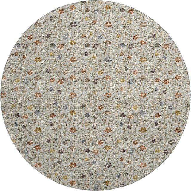 Dalyn Soft Essentials SE4 Pearl Rug round rug