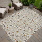 Dalyn Soft Essentials SE4 Pearl Rug outdoor lifestyle image
