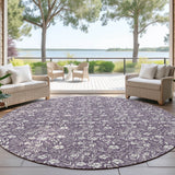 Dalyn Soft Essentials SE4 Purple Rug outdoor lifestyle image