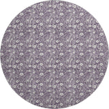 Dalyn Soft Essentials SE4 Purple Rug round rug