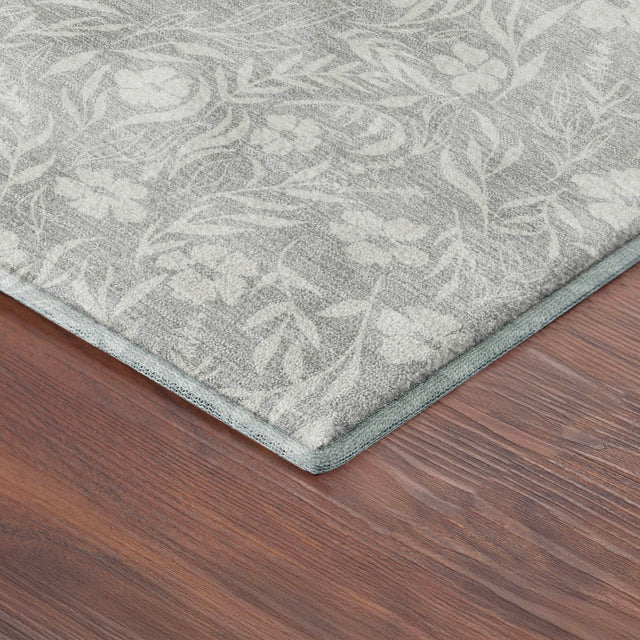Dalyn Soft Essentials SE4 Silver Rug corner detail
