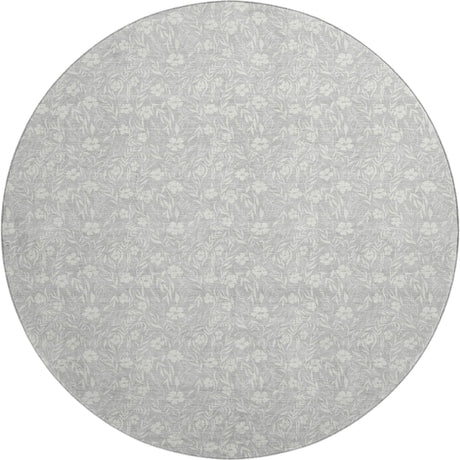 Dalyn Soft Essentials SE4 Silver Rug round rug