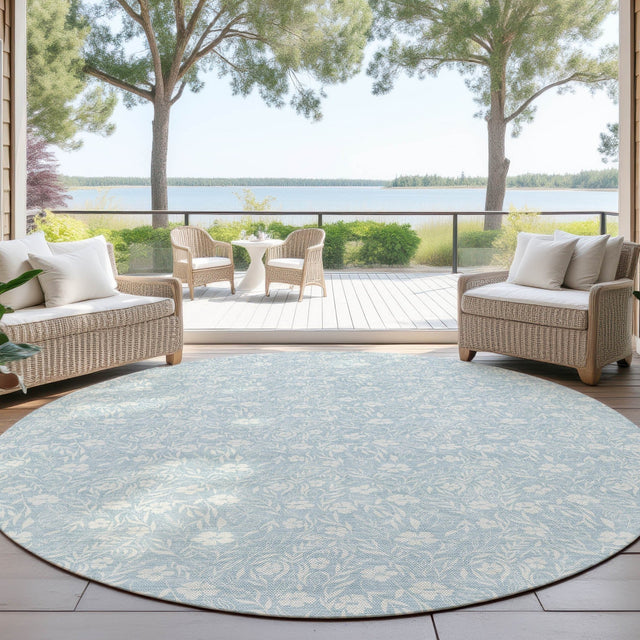 Dalyn Soft Essentials SE4 Sky Rug outdoor lifestyle image