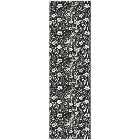 Dalyn Soft Essentials SE4 Transitional Machine Made Black Rug