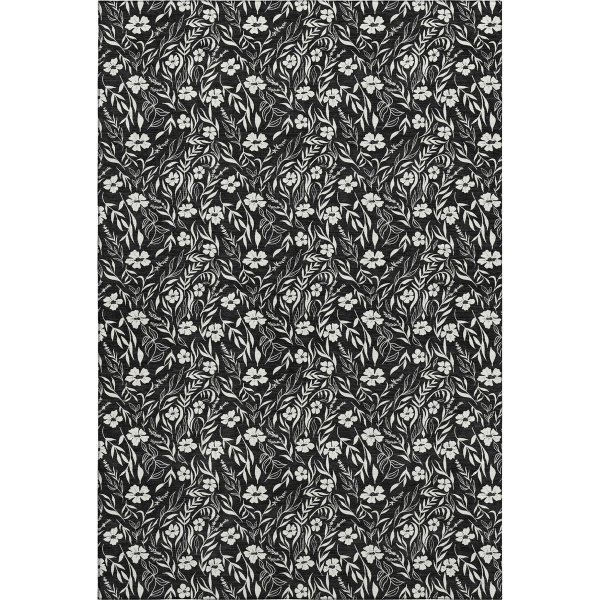 Dalyn Soft Essentials SE4 Transitional Machine Made Black Rug