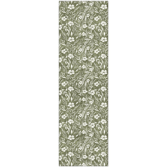 Dalyn Soft Essentials SE4 Transitional Machine Made Green Rug