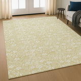 Dalyn Soft Essentials SE4 Wheat Rug shown in a room