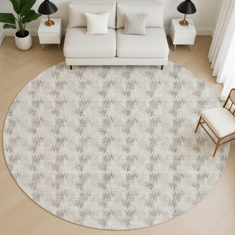 Dalyn Soft Essentials SE5 Beige Rug shown in a room