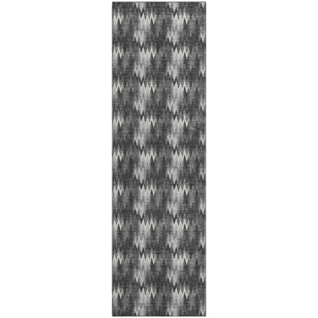Dalyn Soft Essentials SE5 Black Rug runner rug