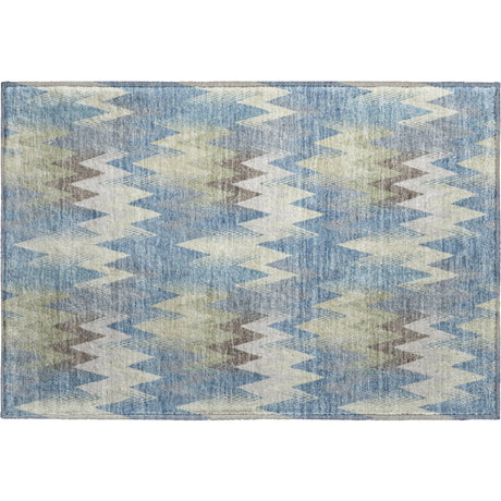 Dalyn Soft Essentials SE5 Blue Rug rectangular rug