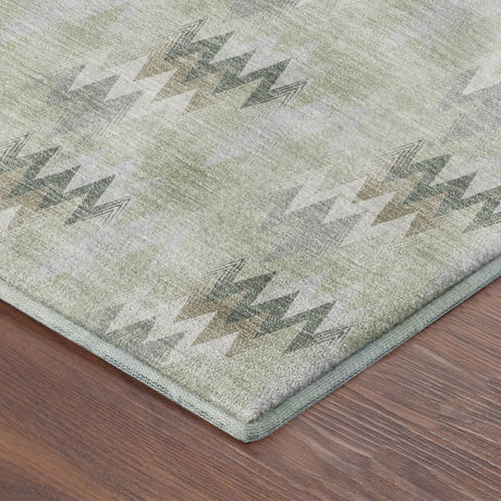 Dalyn Soft Essentials SE5 Celery Rug corner detail