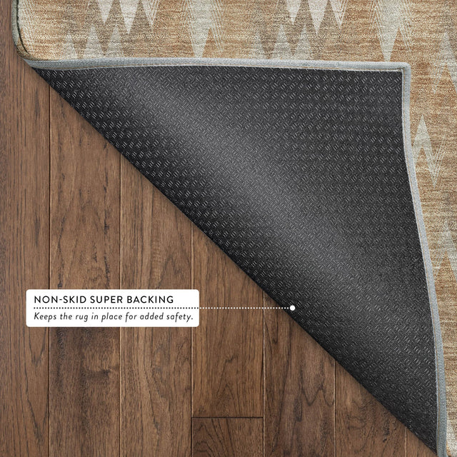 Dalyn Soft Essentials SE5 Copper Rug backing detail