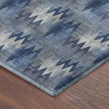 Dalyn Soft Essentials SE5 Denim Rug corner detail