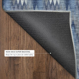 Dalyn Soft Essentials SE5 Denim Rug backing detail