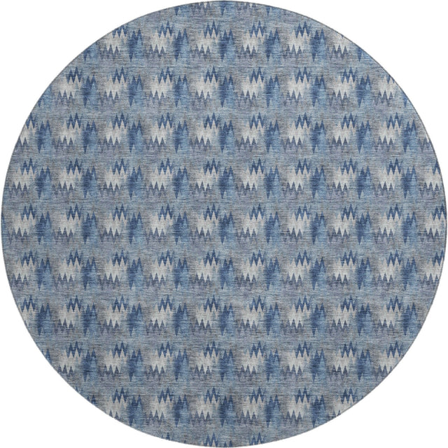 Dalyn Soft Essentials SE5 Denim Rug round rug