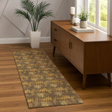 Dalyn Soft Essentials SE5 Earth Rug shown in a room
