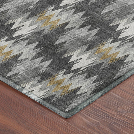 Dalyn Soft Essentials SE5 Graphite Rug corner detail