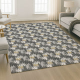 Dalyn Soft Essentials SE5 Graphite Rug shown in a room