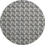 Dalyn Soft Essentials SE5 Graphite Rug round rug