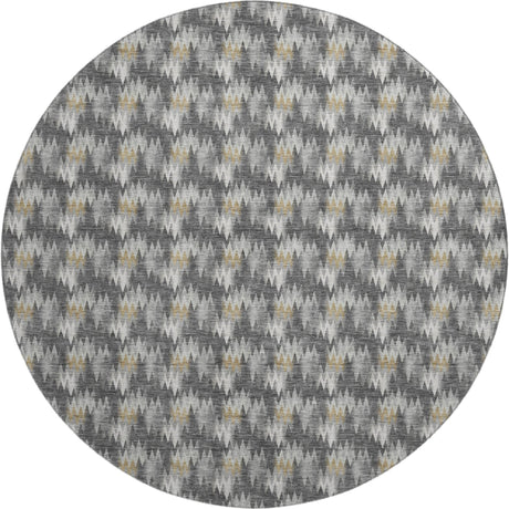 Dalyn Soft Essentials SE5 Graphite Rug round rug