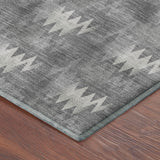 Dalyn Soft Essentials SE5 Gray Rug corner detail