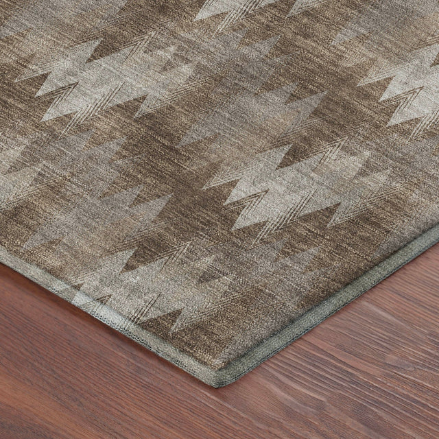 Dalyn Soft Essentials SE5 Mocha Rug corner detail