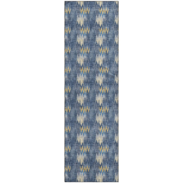 Dalyn Soft Essentials SE5 Navy Rug runner rug