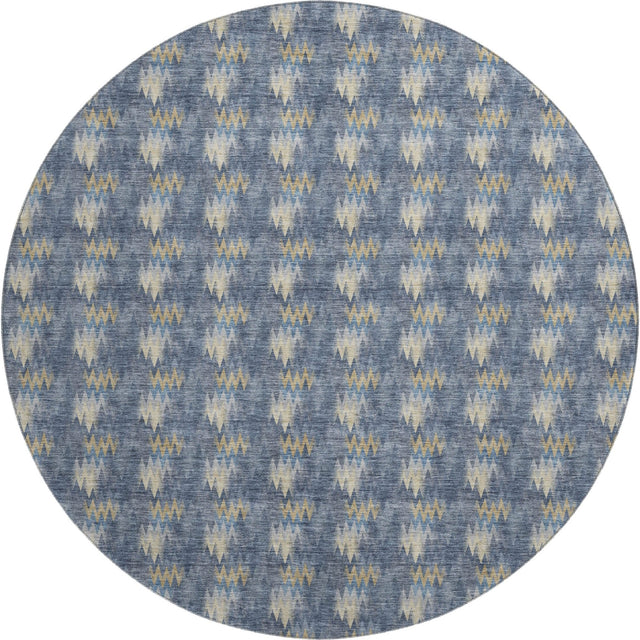 Dalyn Soft Essentials SE5 Navy Rug round rug