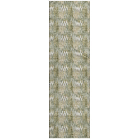 Dalyn Soft Essentials SE5 Olive Rug runner rug