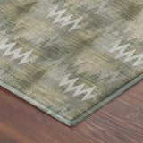Dalyn Soft Essentials SE5 Olive Rug corner detail