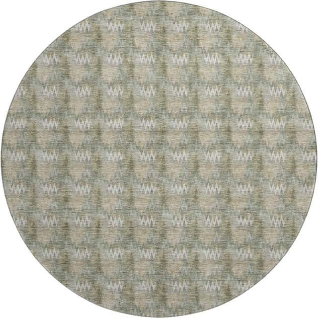 Dalyn Soft Essentials SE5 Olive Rug round rug