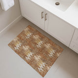 Dalyn Soft Essentials SE5 Paprika Rug shown in a room