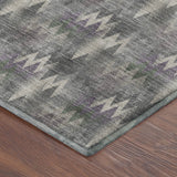 Dalyn Soft Essentials SE5 Pewter Rug corner detail
