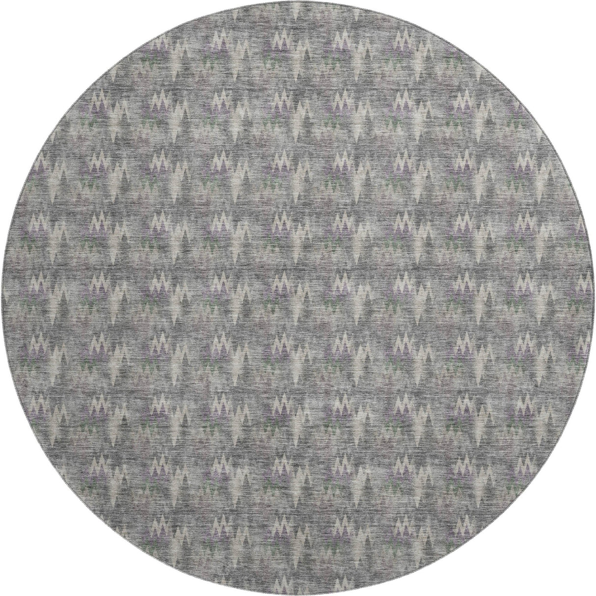 Dalyn Soft Essentials SE5 Pewter Rug round rug