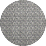 Dalyn Soft Essentials SE5 Pewter Rug round rug