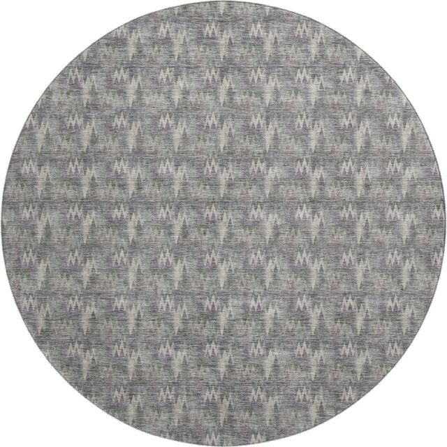 Dalyn Soft Essentials SE5 Pewter Rug round rug