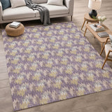 Dalyn Soft Essentials SE5 Plum Rug shown in a room