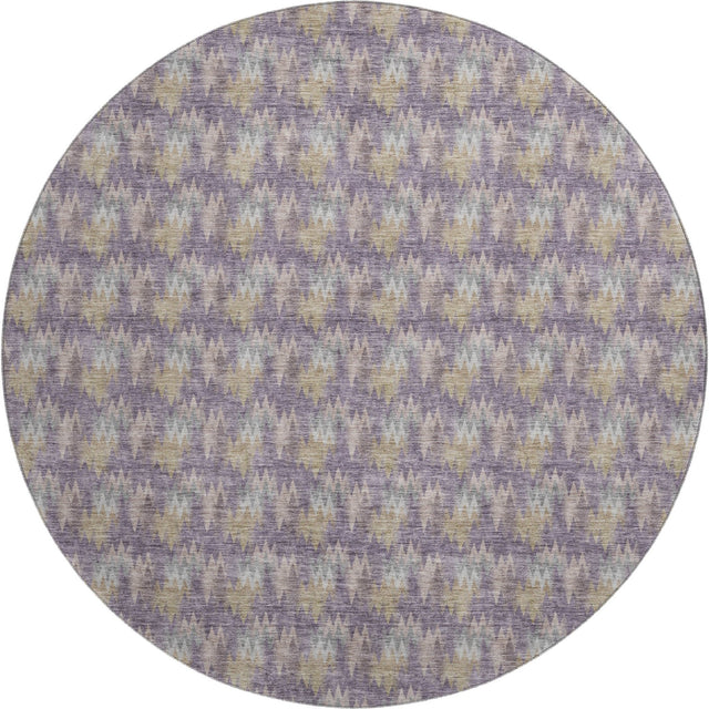 Dalyn Soft Essentials SE5 Plum Rug round rug