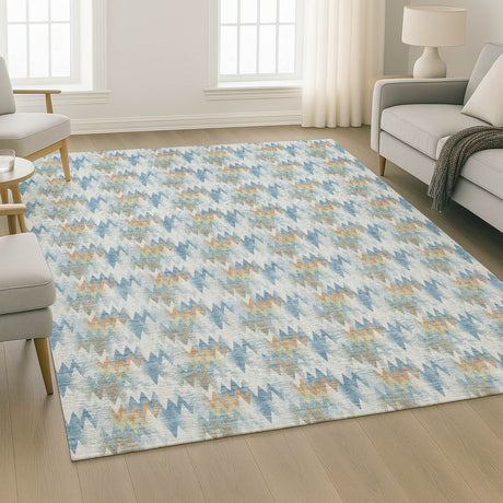 Dalyn Soft Essentials SE5 Seaside Rug shown in a room