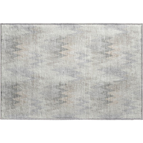 Dalyn Soft Essentials SE5 Silver Rug rectangular rug