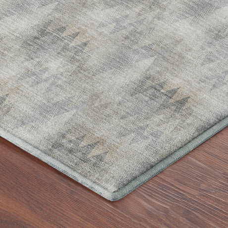 Dalyn Soft Essentials SE5 Silver Rug corner detail